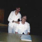With Maria Grigorievna, the Ukrainian language teacher